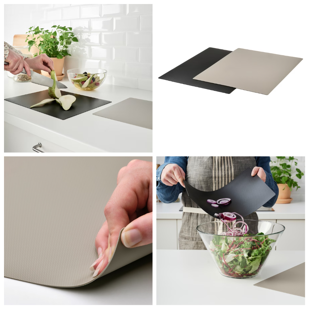 Гнучкі дошки для нарізування обробні 2 шт IKEA FINFÖRDELA FINFORDELA кухонні дощечки 28x36 см 705.569.15