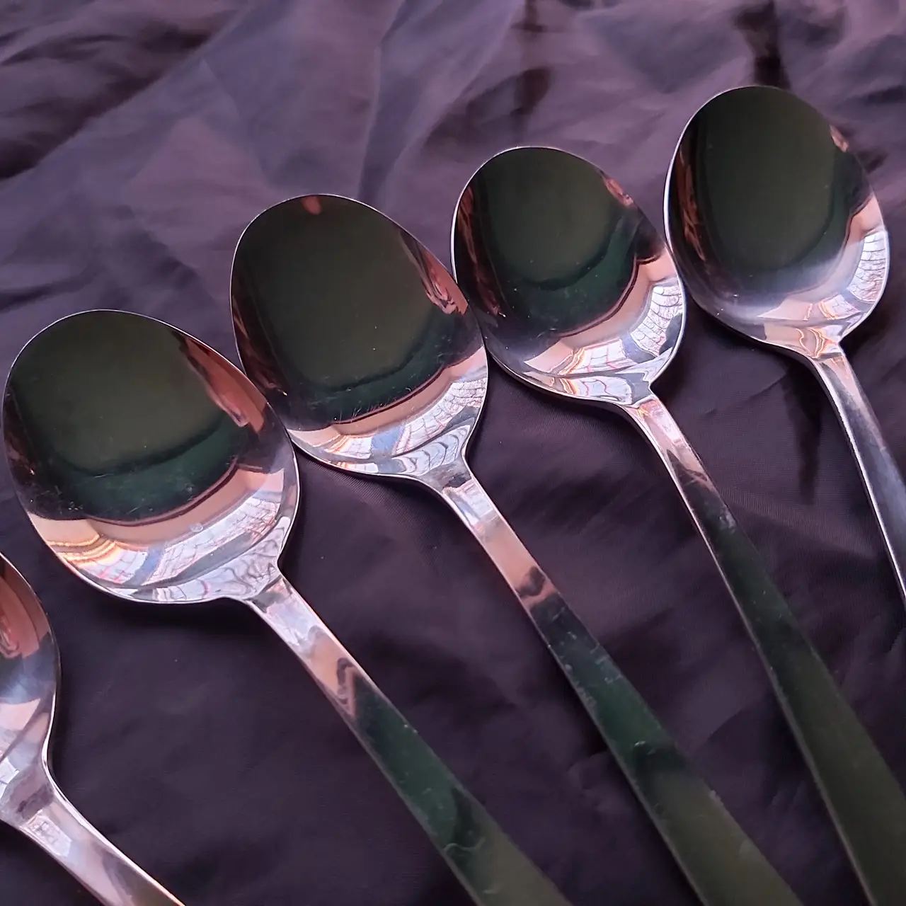 Столові ложки зі сталі 6 штук, Amazon, Німеччина