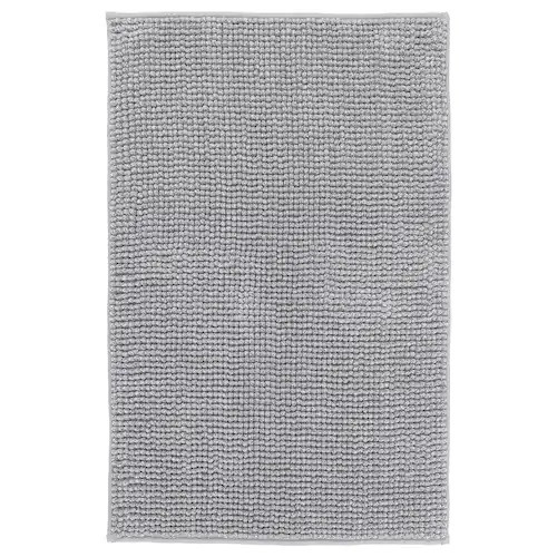 Килимок для ванної кімнати 50x80 см IKEA TOFTBO сіро-білий меланж ІКЕА ТОФТБО