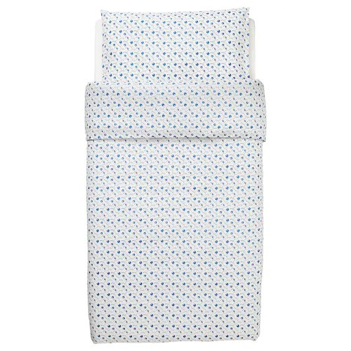 Підковдра + 1 наволочка в ліжечко малюків IKEA GULSPARV 100% бавовна 110x125/35x55 см ІКЕА РЕГУЛЬСПАРВ АНДЕ