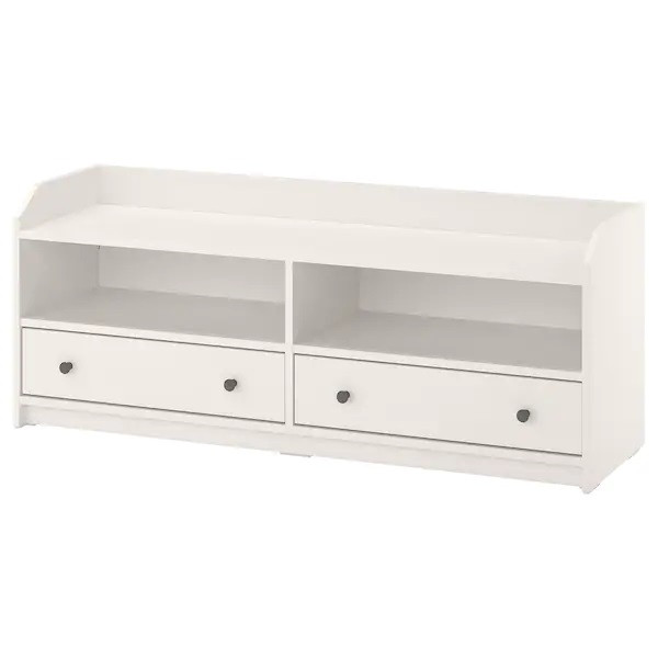 Тумба під телевізор, біла IKEA HAUGA 138x36x54 см ІКЕА ХАУГА
