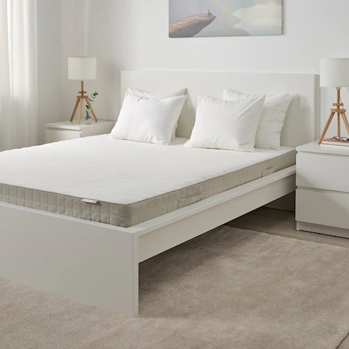 Пружинний матрац 160x200 см IKEA HAFSLO підвищена жорсткість/бежевий ІКЕА ХАФСЛО