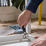 Подарунковий набір інструментів 15 предметів IKEA TRIXIG молоток ключ плоскогубці викрутка биті у валізі ІКЕА ТРІКСІГ, фото 4
