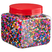 Намистини для термомозаїки ІКЕА PYSSLA різнокольоровий бісер для мозаїки 501.285.72