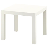 Стильний журнальний столик IKEA LACK 55x55 см білий квадратний кавовий приліжковий стіл ІКЕА ЛАКК