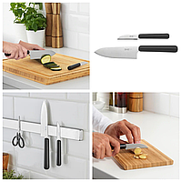 Набір кухонних ножів IKEA FÖRDUBBLA FORDUBBLA універсальний кухарський ніж з нержавіючої сталі 004.367.90