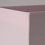 Оксамитова коробка для зберігання речей IKEA DRÖNA DRONA 33x38x33 см рожевий органайзер для одягу білизни іграшок, фото 5