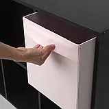 Оксамитова коробка для зберігання речей IKEA DRÖNA DRONA 33x38x33 см рожевий органайзер для одягу білизни іграшок, фото 6