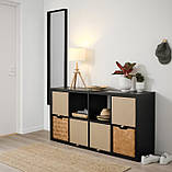 Коробка IKEA KOSINGEN 33x38x33 см бежевий органайзер для зберігання речей ІКЕА, фото 7