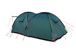 Намет Трамп Сфінкс 4 v2 на 4 особи з просторий тамбуром, вага 12.3 кг, розмір 455 х 255 см