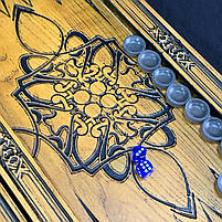 Нарди дерев'яні подарункові Корона 46×23см, фото 8