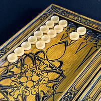 Нарди дерев'яні подарункові Корона 46×23см, фото 7
