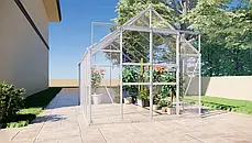 Садова оранжерія CULTIVO 240x362 Срібляста, фото 3
