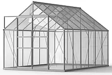 Садова оранжерія CULTIVO 240x362 Срібляста, фото 4