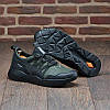Чоловічі шкіряні кросівки Tactical Olive, фото 8