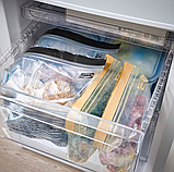 Набір пакетів із zip lock замком 60 шт IKEA ISTAD - поліетиленові зіп пакети із затяжками (зіпери) 505.256.42, фото 6