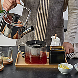 Скляний заварювальний чайник 1500 мл IKEA RIKLIG чайник для заварювання заварник 1,5 літра 901.500.71, фото 6