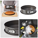 Форма роз'ємна для випікання зі знімним дном IKEA HEMMABAK кругла з антипригарним покриттям ХЕММАБАК ІКЕА, фото 2