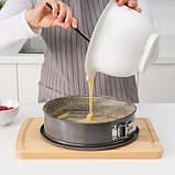 Форма роз'ємна для випікання зі знімним дном IKEA HEMMABAK кругла з антипригарним покриттям ХЕММАБАК ІКЕА, фото 4