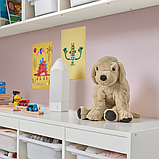 Іграшка м'яка собачка золотистий ретривер 40 см IKEA GOSIG GOLDEN дитячий собака ІКЕА ГОСІГ ГОЛЬДЕН, фото 5