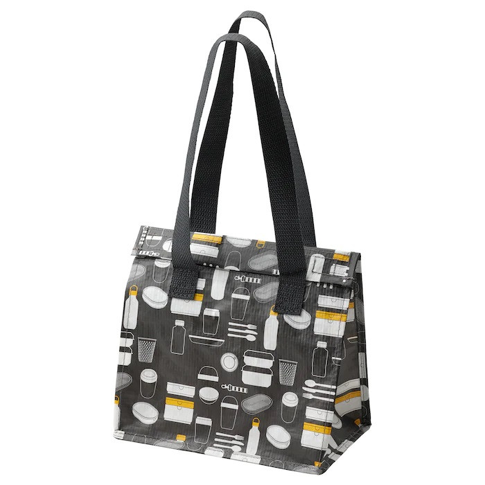 Сумка для ланч боксу IKEA FLADDRIG 25x16x27 органайзер для ланчу, їжі, продуктів, обіду ІКЕА ФЛАДДРІГ