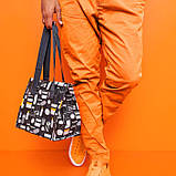 Сумка для ланч боксу IKEA FLADDRIG 25x16x27 органайзер для ланчу, їжі, продуктів, обіду ІКЕА ФЛАДДРІГ, фото 8