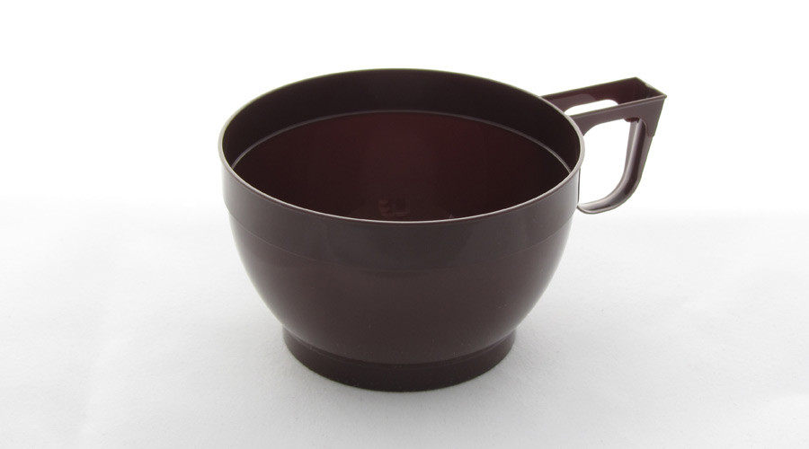 Чашка одноразова 150 мл пластикова для банкетів та фуршетів з ручкою 50 шт/уп, фото 1