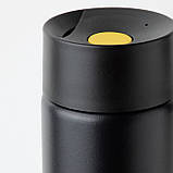 Термокухоль із неіржавкої сталі 400 мл IKEA UNDERSÖKA герметичний дорожній термочашка УНДЕРСЕКА ІКЕА, фото 3