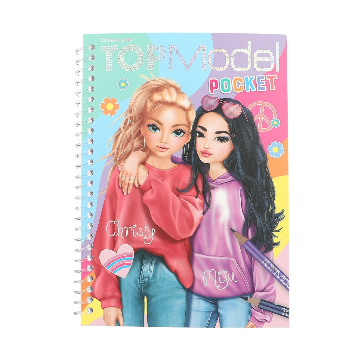 TOP Model Pocket Кишенькова книжка-розмальовка Топ Модель 13166
