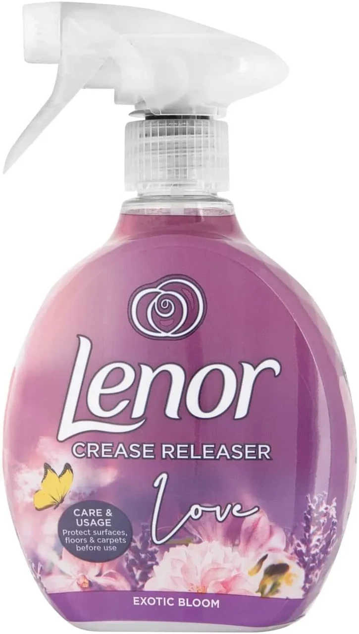 Спрей для розгладження складок на одязі Lenor "Exotic Bloom" (500мл.)