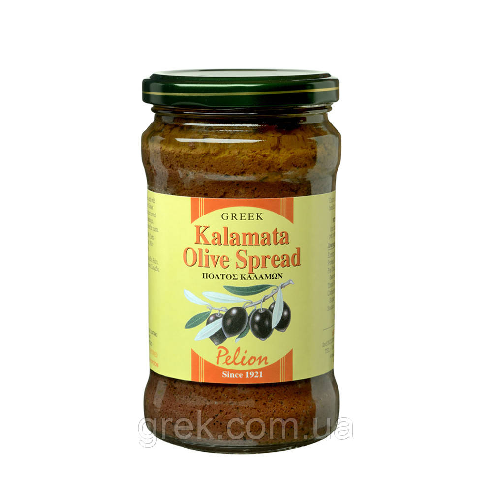 Тапенад із темних оливок Pelion 300 г, фото 1