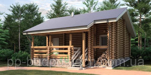 Лазні з колодій, брусу в Киеві