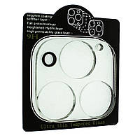 Захисне скло на камеру Elite для Apple iPhone 15 Pro Max протиударне для блоку камер Transparent