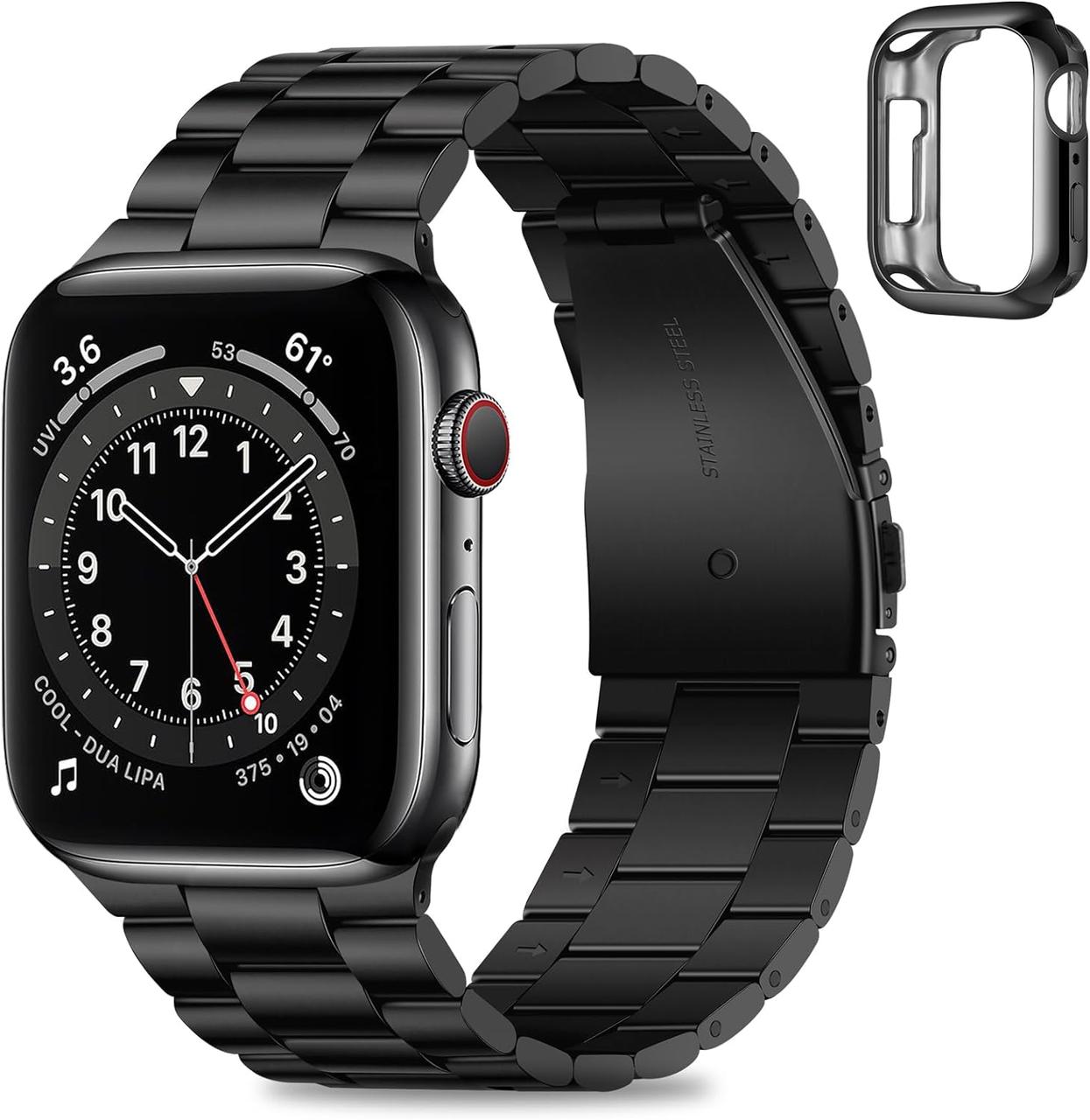 HITZEE, металевий ремінець із нержавіючої сталі для Apple Watch 38mm/40mm/41mm, фото 1