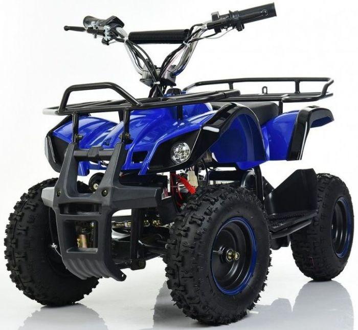 Підлітковий Електроквадроцикл Crosser 1000W/36V Синій, фото 1