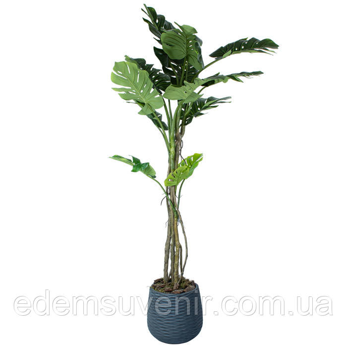 Штучна рослина Monstera, 180 см в кашпо (TW-0587-1)