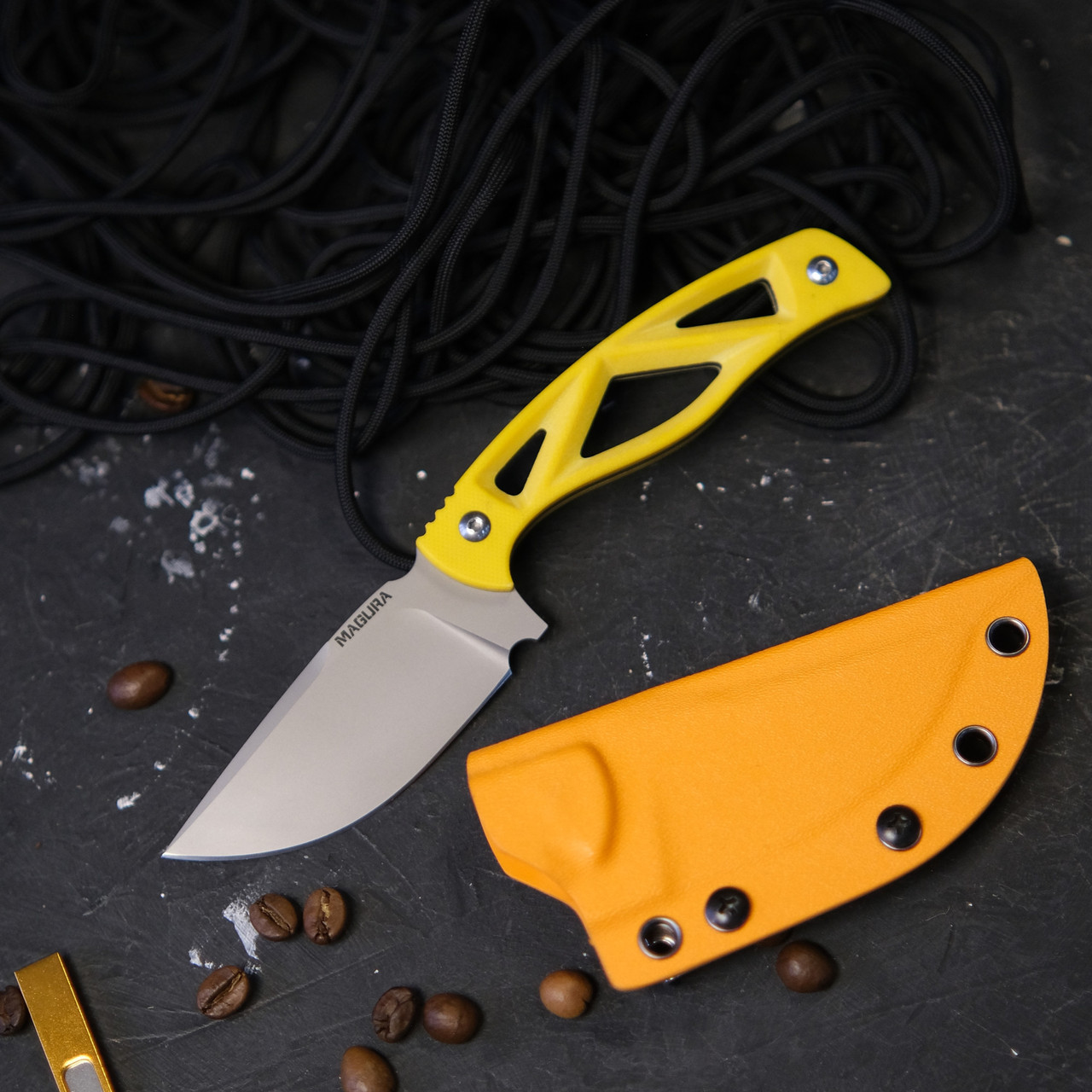 Ніж Фіксований Magura Z014 Yellow, фото 1