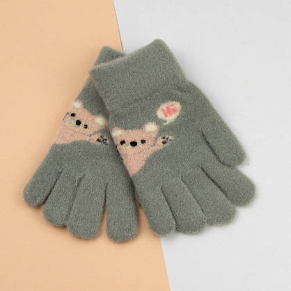 Оптом рукавички для дітей на 5-8 років зимові (арт. 24-8-006), фото 2