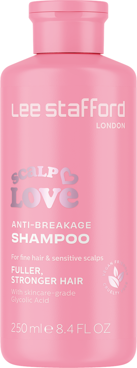 Шампунь для чутливої шкіри голови та ослабленого волосся Lee Stafford Scalp Love Anti-Breakage Shampoo,250мл