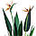 Штучна рослина Engard Strelitzia, 120 см (TW-25), фото 3