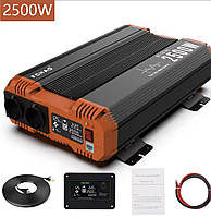 Інвертор напруги FCHAO 2500 Вт синусоїдний 12 В 220 В 50 Гц .