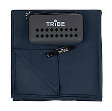 Полотенце мікрофіброве Tribe Pocket Towel 50х100 см T-LC-0001-M синій navy для пляжу