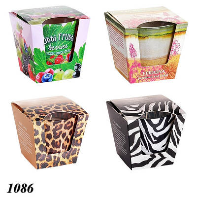 Ароматична свічка Bartek Candles в скляному стакані