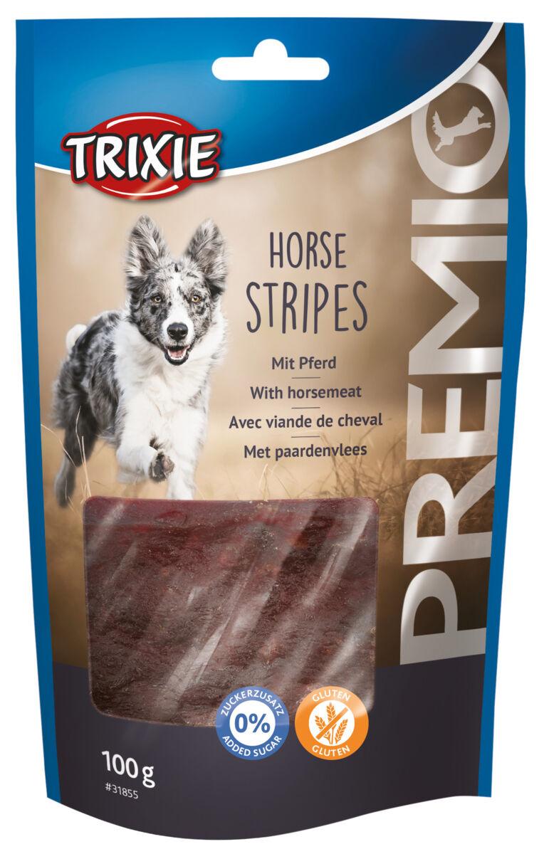 Ласощі для собак з кониною 11 см Trixie Premio Horse Stripes 100 г