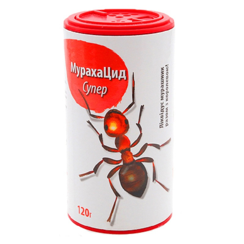 Порошок МурахаЦід Супер інсектицид від мурах 120 г Rembek, фото 1