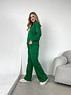 Костюм СПОРТИВНИЙ 2-ка ЗЕЛЕНИЙ 3-нитка MIX CARGO р.40-62 TEVI, фото 5