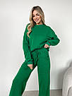 Костюм СПОРТИВНИЙ 2-ка ЗЕЛЕНИЙ 3-нитка MIX CARGO р.40-62 TEVI, фото 6