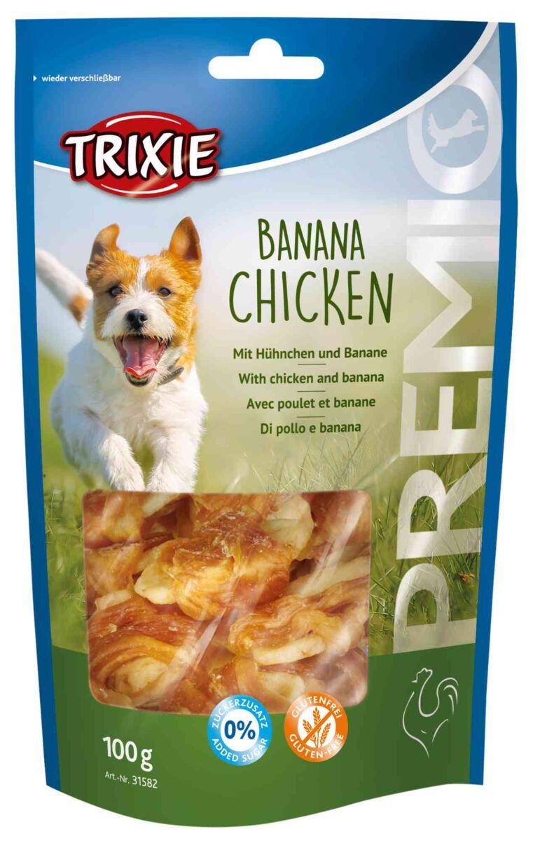 Ласощі для собак з куркою та бананом Trixie Premio Banana Chicken 100 г