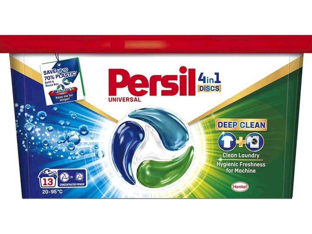 Капсули для прання Для білого 13шт 4in1 Discs Universal Deep Clean ТМ Persil BP
