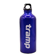 Бутилка Трамп в неопреновому чохлі синього кольору 0.6л TRC-033 матеріал - алюміній вага - 0.140 кг
